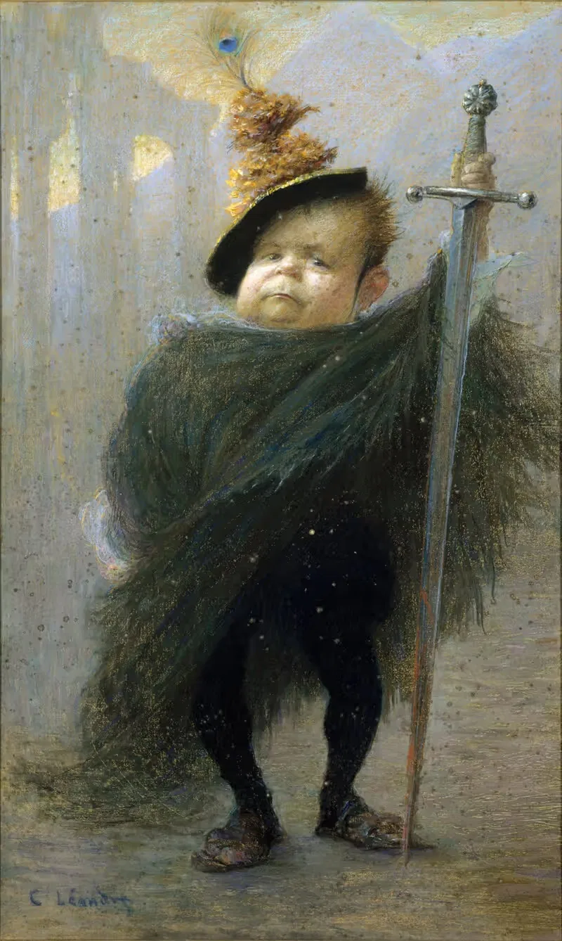 Ле Нен августе де Монмартр by Шарль-Люсьен Леандр — digital art print download