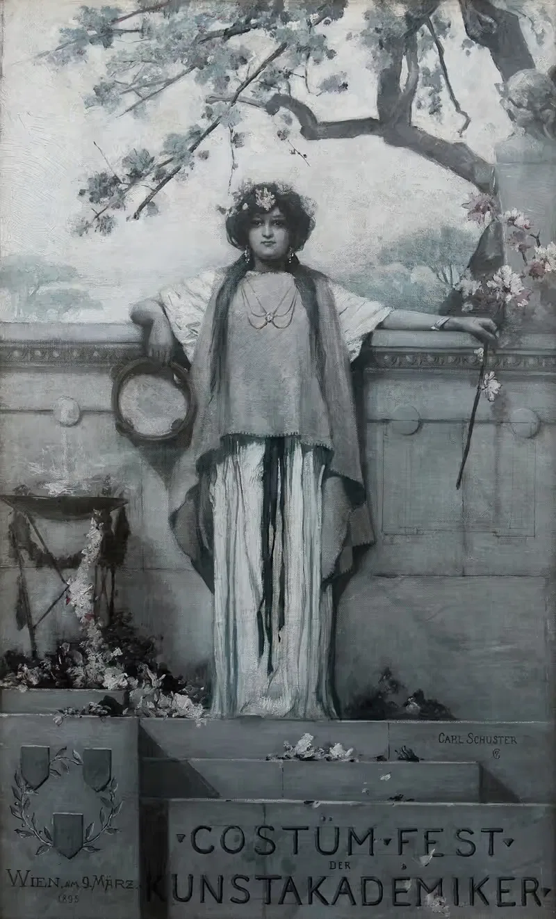 Kostümfest der Kunstakademiker — Karl Maria Schuster
