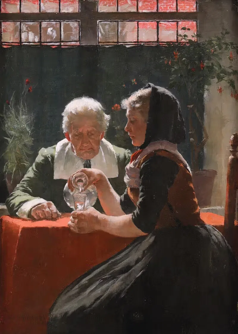 Офис писца by Уолтер Макивен, 1891 — digital art print download