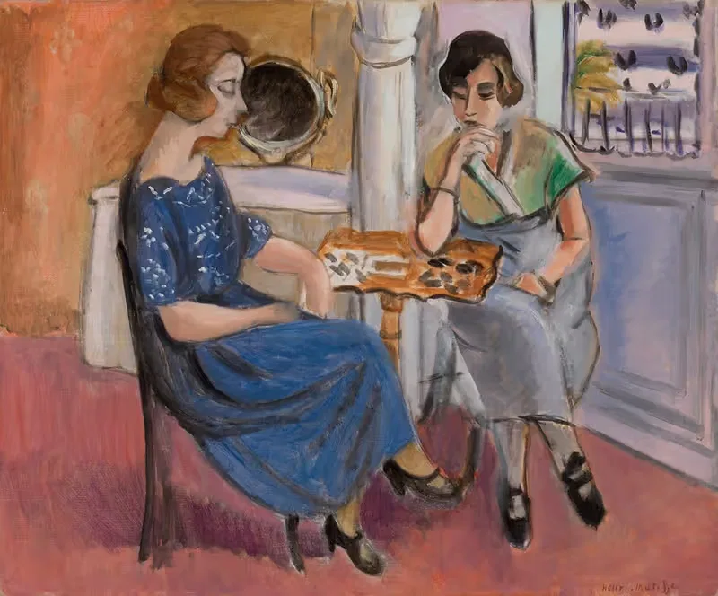 Игроки в домино by Анри Матисс, 1921 — digital art print download