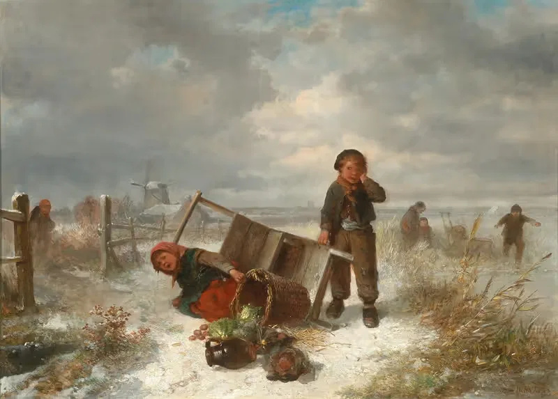 Неприятность by Герман Фредерик Карел Тен Кейт — digital art print download