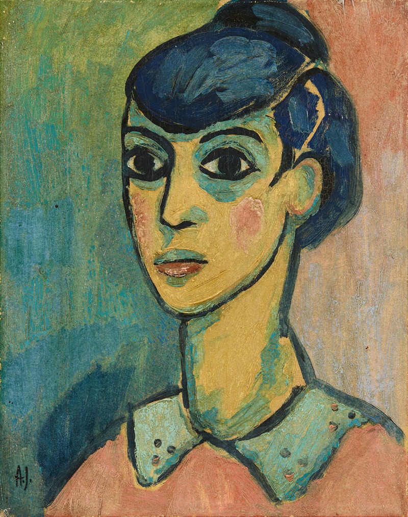 Голова by Алексей фон Явленский, 1913 — digital art print download