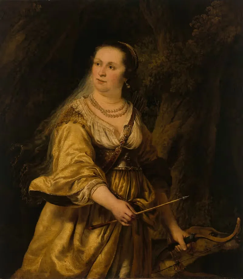 Portrait of a lady — Ferdinand Bol