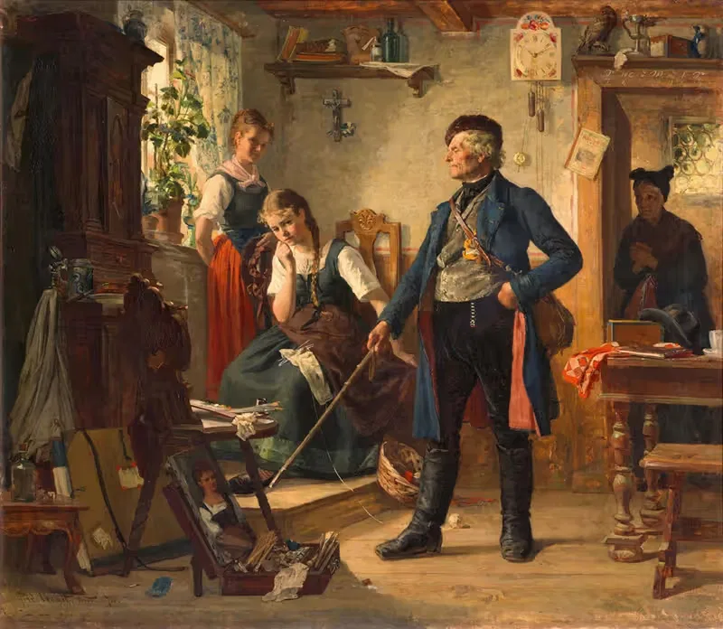 Предательский эскиз by Фердинанд Брютт, 1875 — digital art print download