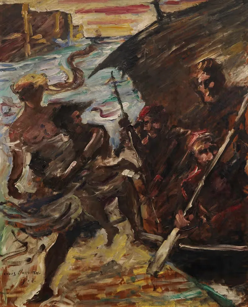 Похищение женщин by Ловис Коринт, 1918 — digital art print download
