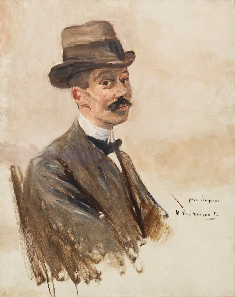 Портрет Теодора Стоперана by Макс Либерман, 1912 — digital art print download