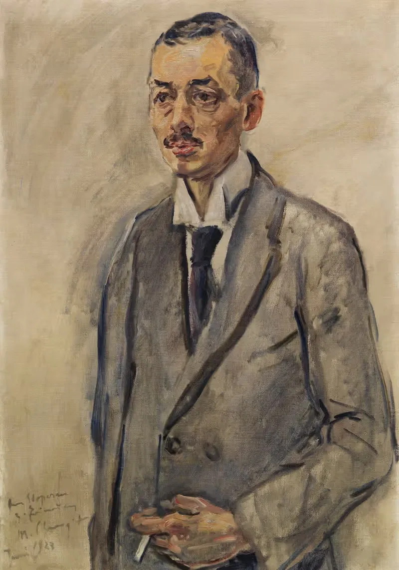 Портрет Теодора Стоперана by Макс Слевогт, 1923 — digital art print download