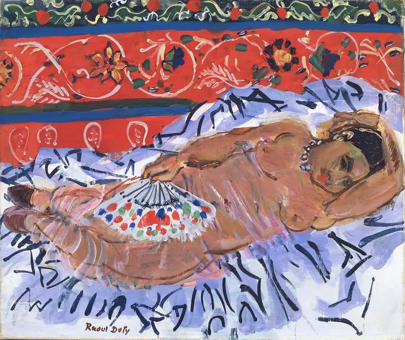 Индийская модель by Рауль Дюфи, 1929 — digital art print download