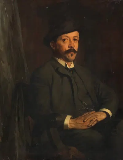 Иосиф Страницер, производитель Spitzen в Вене by Зигмунд Уолтер Хампель, 1886 — digital art print download