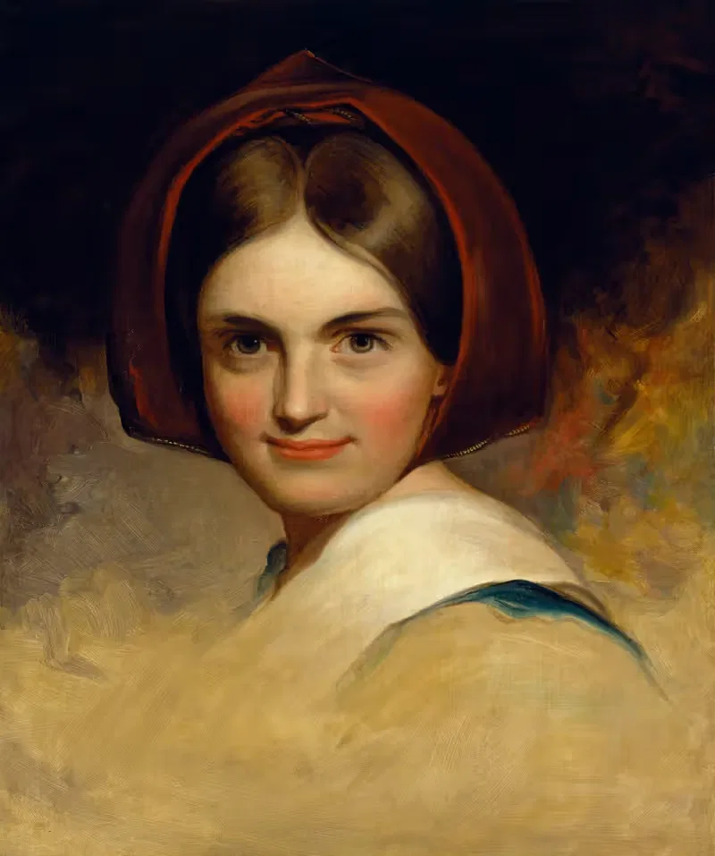 Charlotte Cushman by Thomas Sully, 1843 — digital art print download