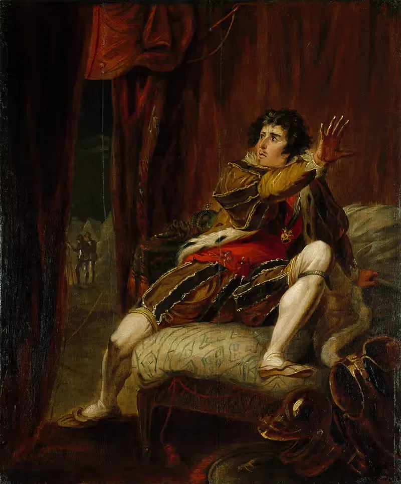 Джон Филип Кембл в роли Ричарда III by Уильям Гамильтон, 1787 — digital art print download