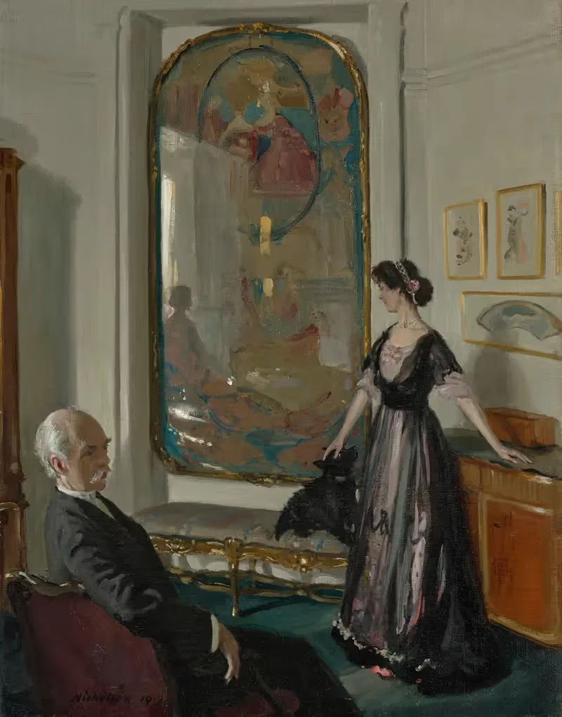 The Conder Room by William Nicholson, 1910 — digital art print download