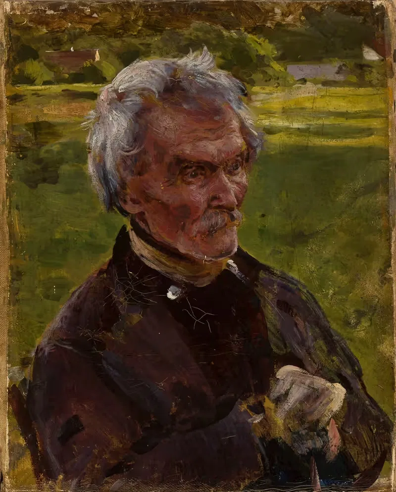 Изучение старика by Александр Гиерминьский, 1889 - 1890 — digital art print download