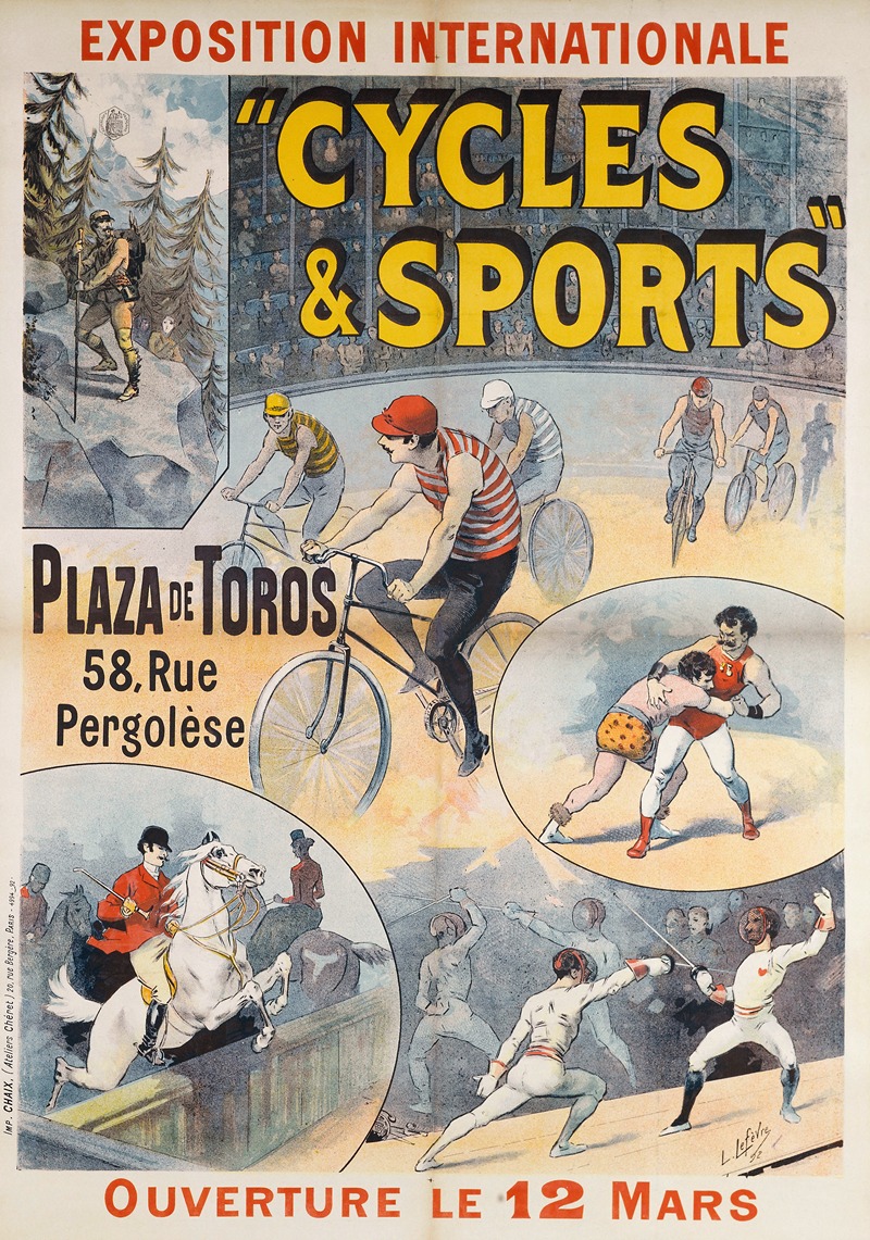 Exposition Internationale Cycles & Sports — Lucien Lefèvre