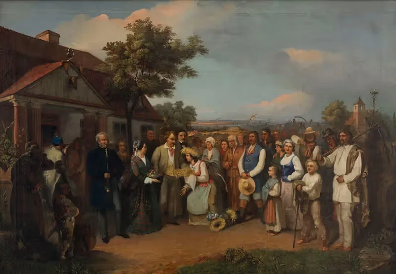 The Harvest Festival — Józef Tadeusz Balukiewicz