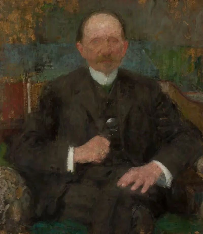 Portrait of Jan Kraszewski — Olga Boznanska