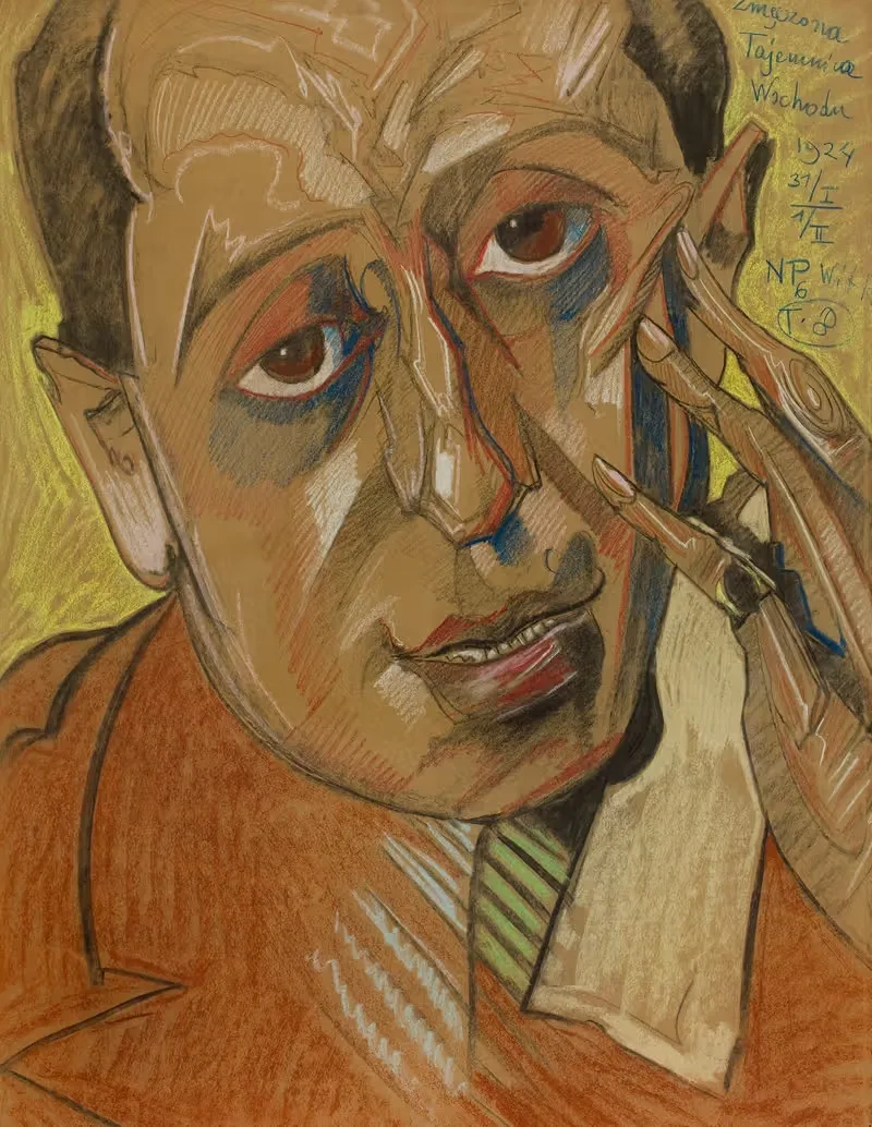 Portrait of Leon Reynel — Stanisław Ignacy Witkiewicz