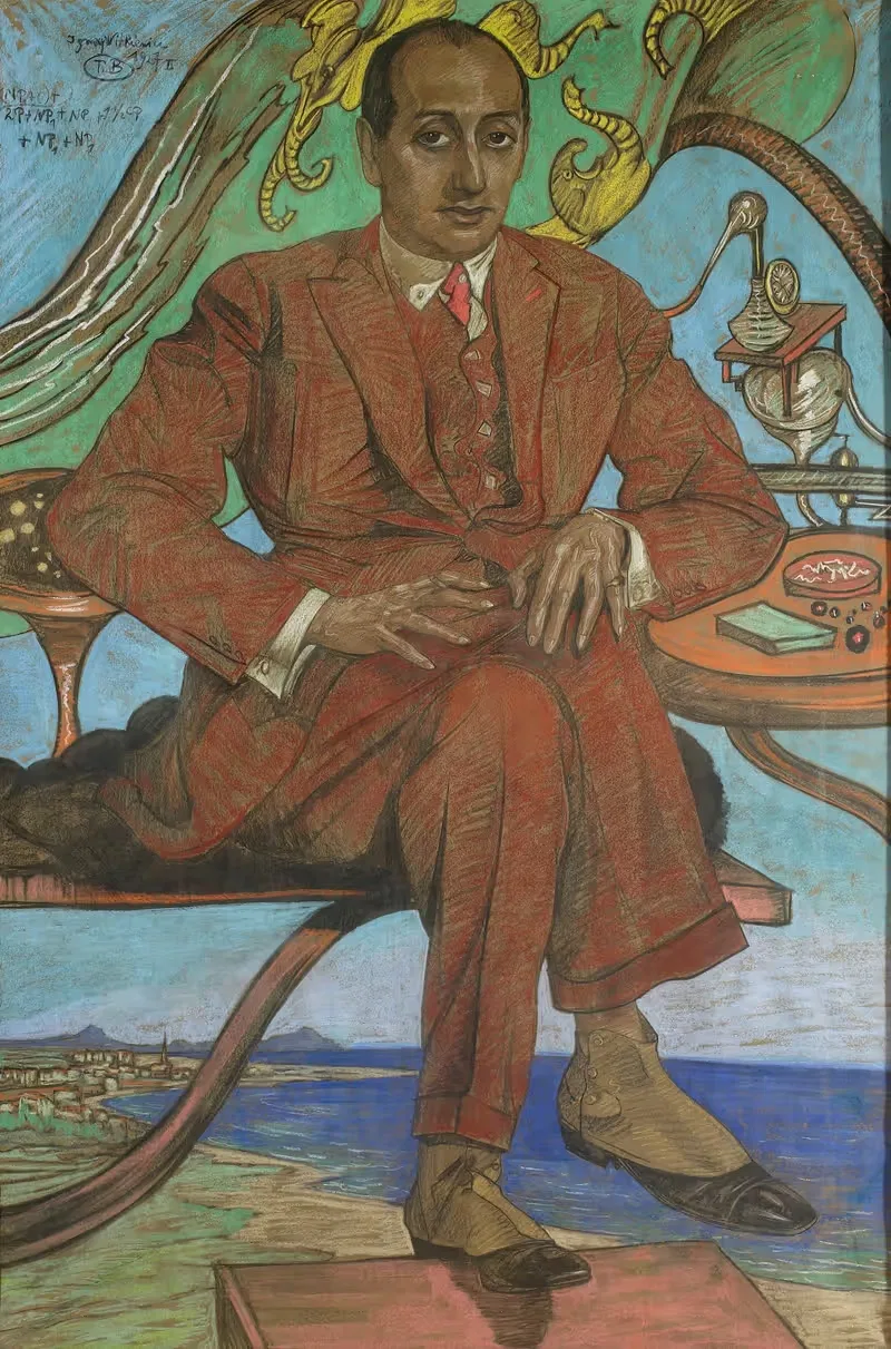 Portrait of Leon Reynel — Stanisław Ignacy Witkiewicz