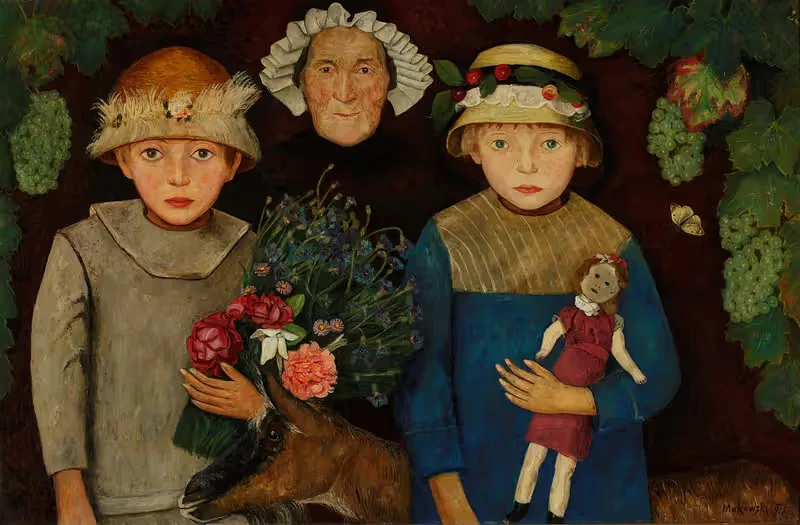 Жизнь коротка, искусство вечно by Тадеуш Маковский, 1918 — digital art print download