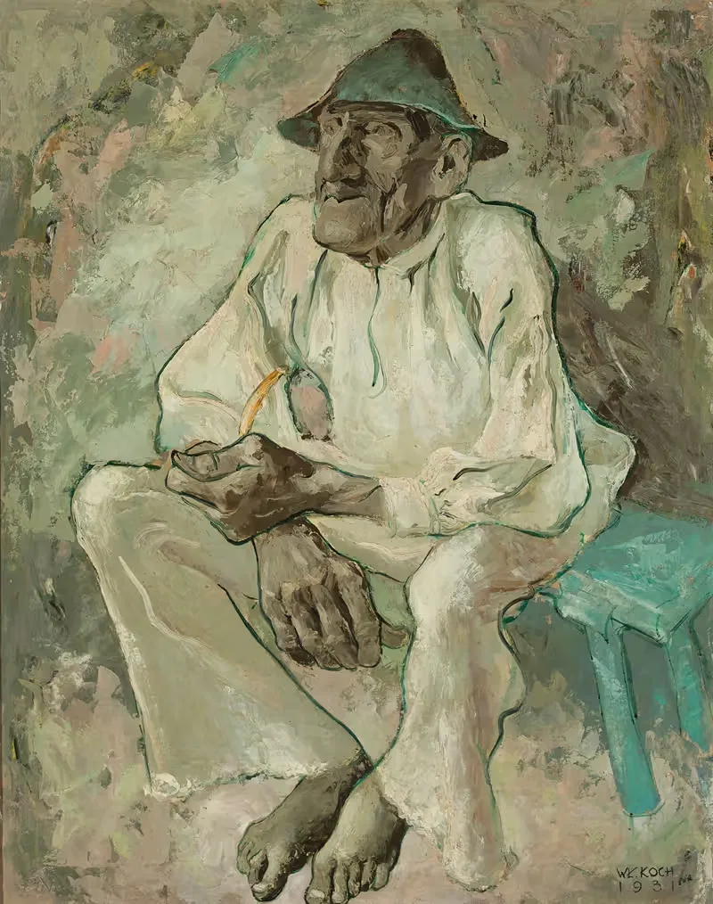Man with a pipe – Wojciech Wirba — Władysław Koch