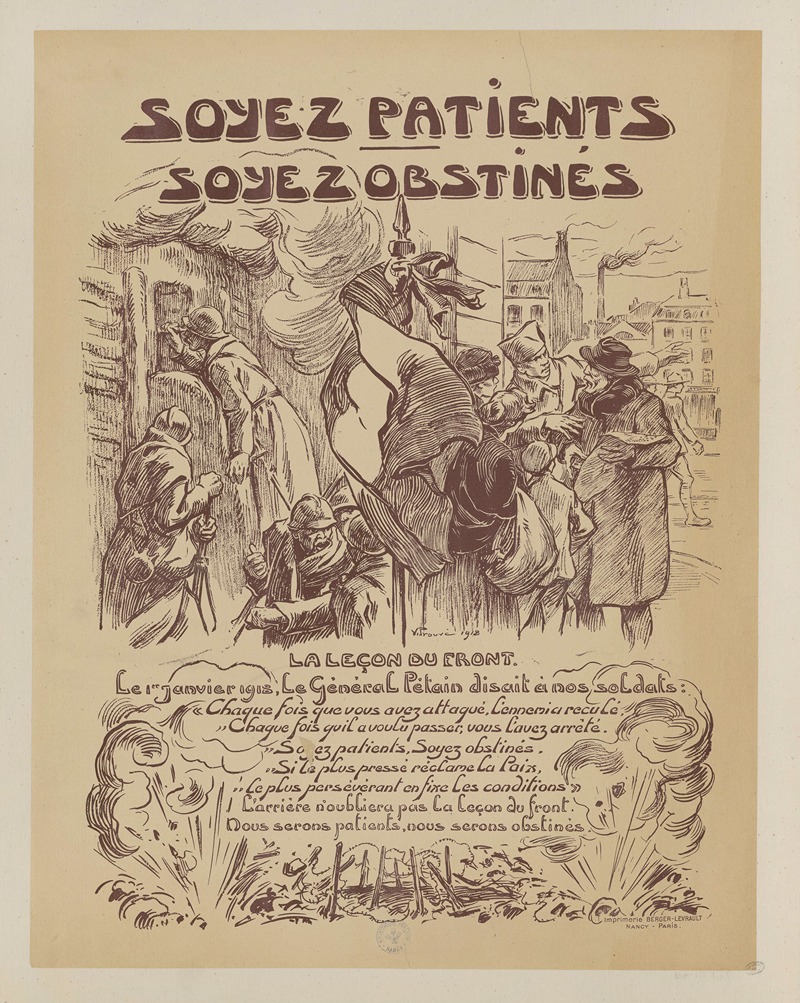 Soyez patients, soyez obstinés — Виктор Пруве