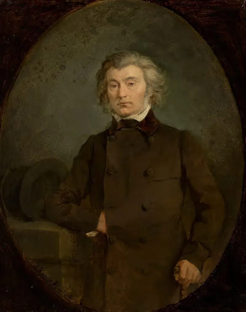 Portrait of Adam Mickiewicz — Aleksander Kamiński