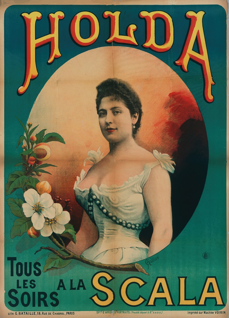 Holda Tous Les Soirs A La Scala — A. Gallice