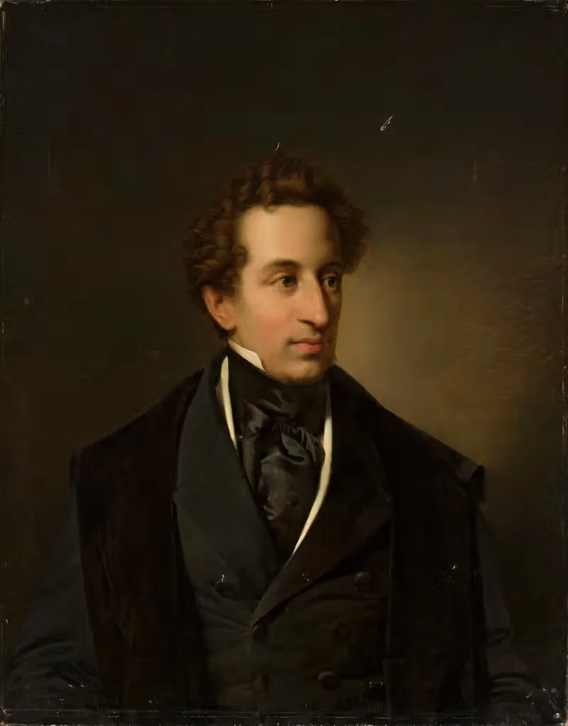 Portrait of a man — Franz Eybl