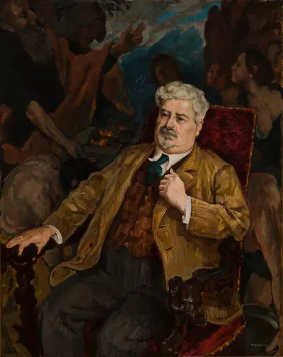 Портрет директора Феликса Коперы by Фридерик Паутш, 1937 — digital art print download