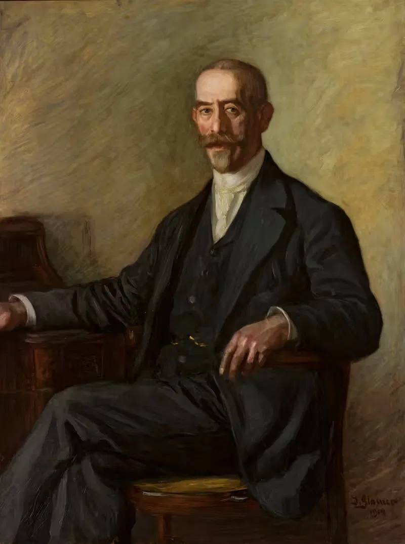 Portrait of a man — Jakub Glasner