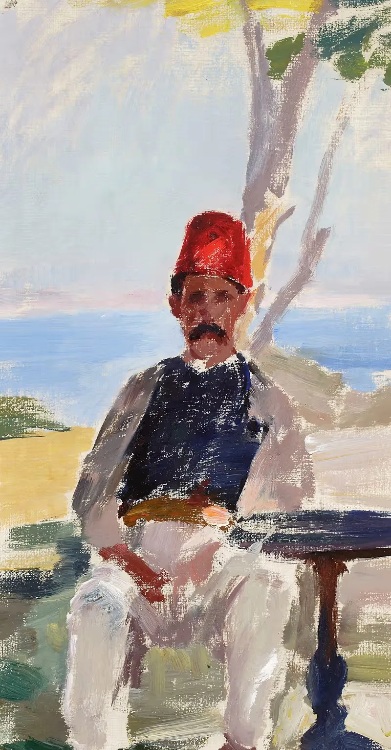 Turk. From the journey to Constantinople — Jan Ciągliński