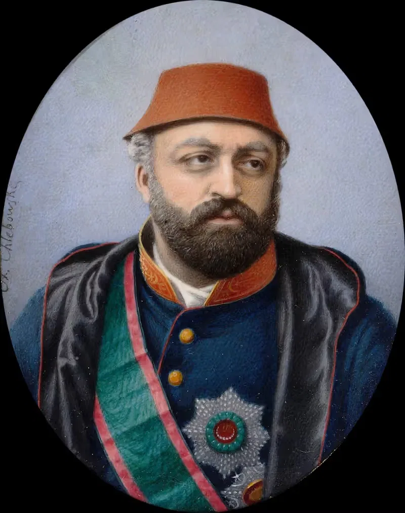 Portrait of Sultan Abdülaziz — Stanisław Chlebowski