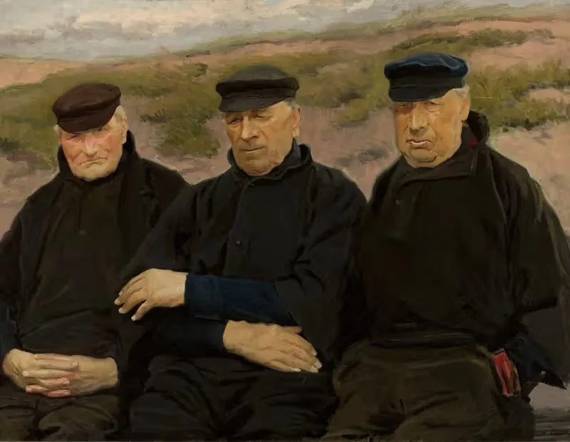 Морские волки из Шевенингена by Станислав Лентц, 1910 — digital art print download