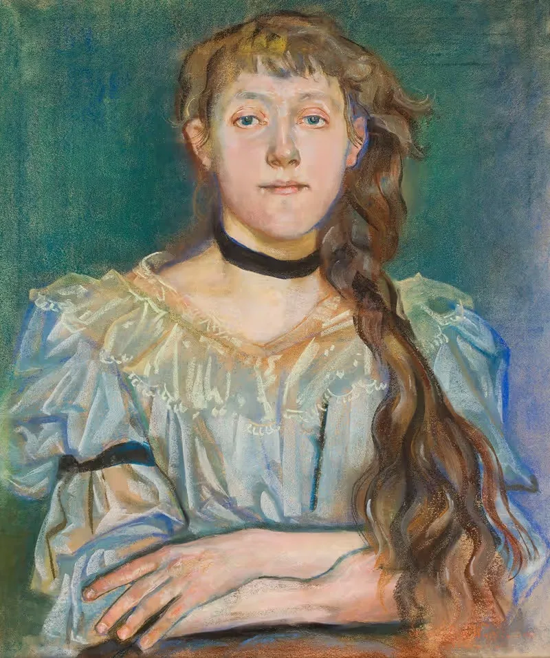 Portrait of Maria Waśkowski — Stanisław Wyspiański
