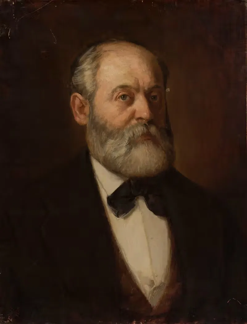 Portrait of Adam Malinowski, painter — Szymon Buchbinder