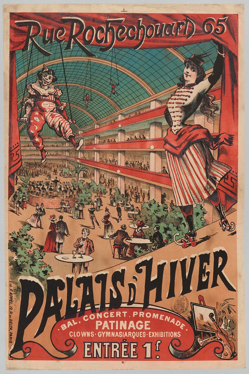 Rue Rochechouard Sic 65 Palais D'hiver — Anonymous