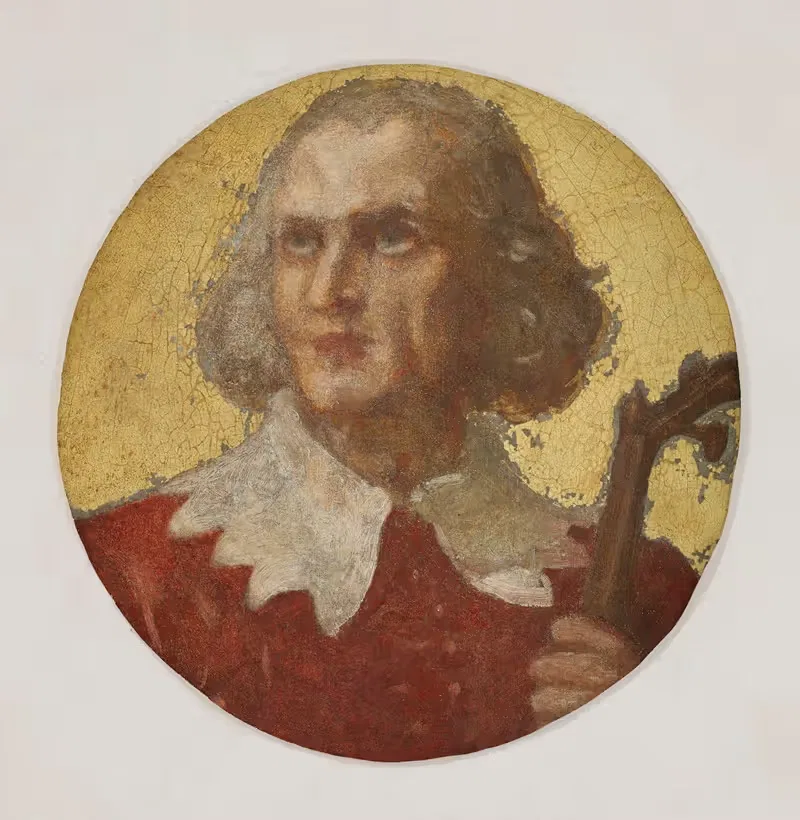 Bust of Bekwarek in a Medallion — Wojciech Gerson