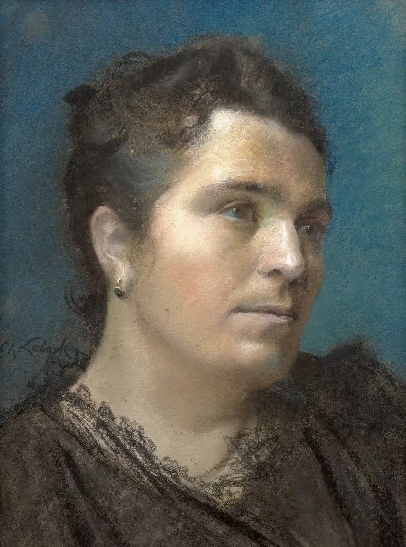 Portrait de femme — Charles Lebayle