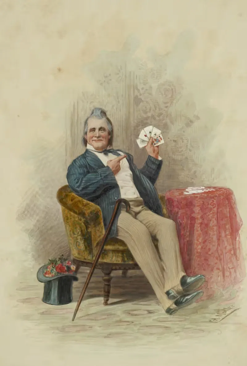 Уильям Джермин Флоренс by Конрад А. Мюллер, 1870 - 1897 — digital art print download