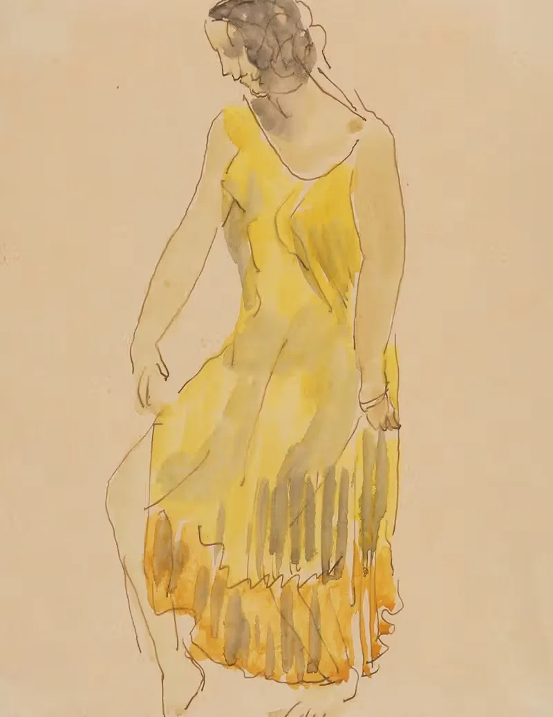 Изучение Ивонны Донт by Эмиль Антуан Бурдель, 1918 — digital art print download