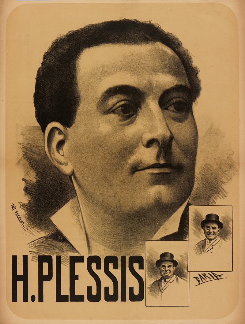 H. Plessis by Cândido de Faria, 1880-1900 — digital art print download