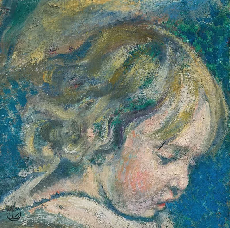Голова маленького Пьера by Жорж Леммен, 1896-1897 — digital art print download