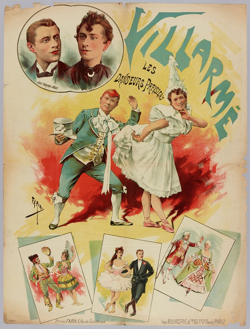 Villarme Les Danseurs Parisiens — Cândido de Faria