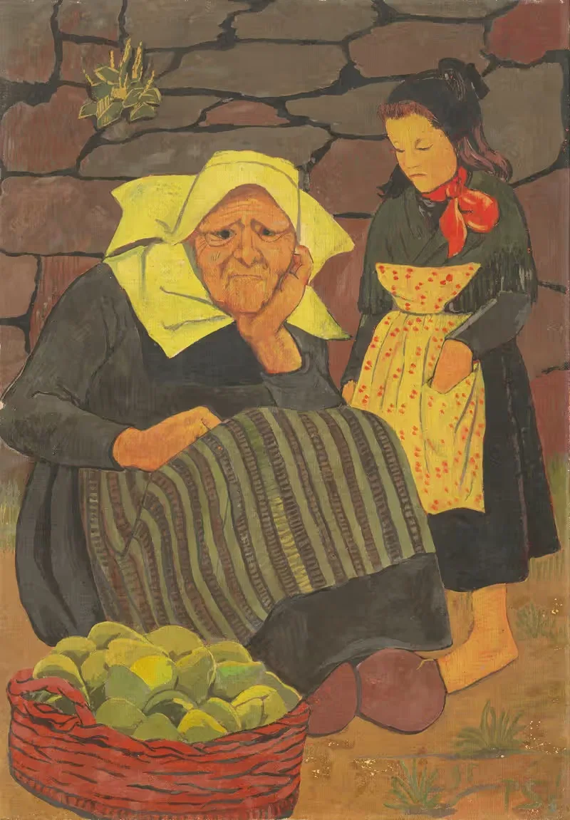 Торговка грушами by Поль Серюзье, 1895 — digital art print download