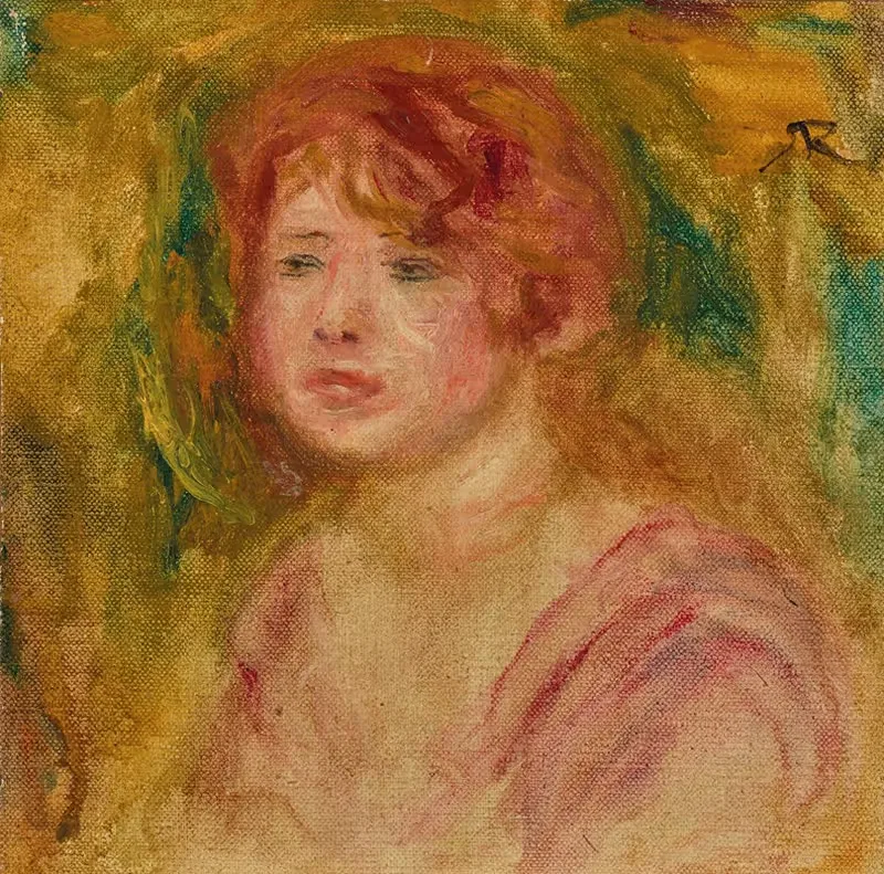 Андре в бюсте by Пьер-Огюст Ренуар, 1915 — digital art print download