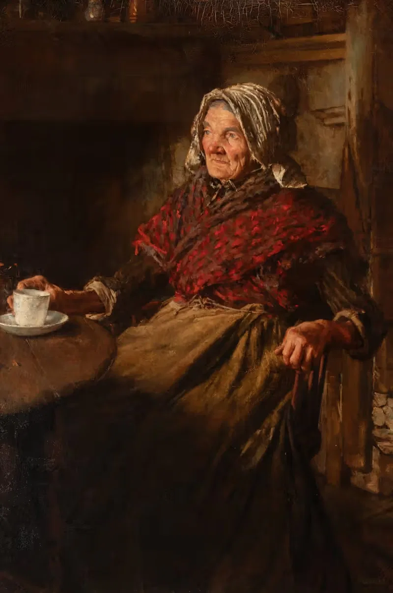 Чай и мечты by Уолтер Лэнгли — digital art print download