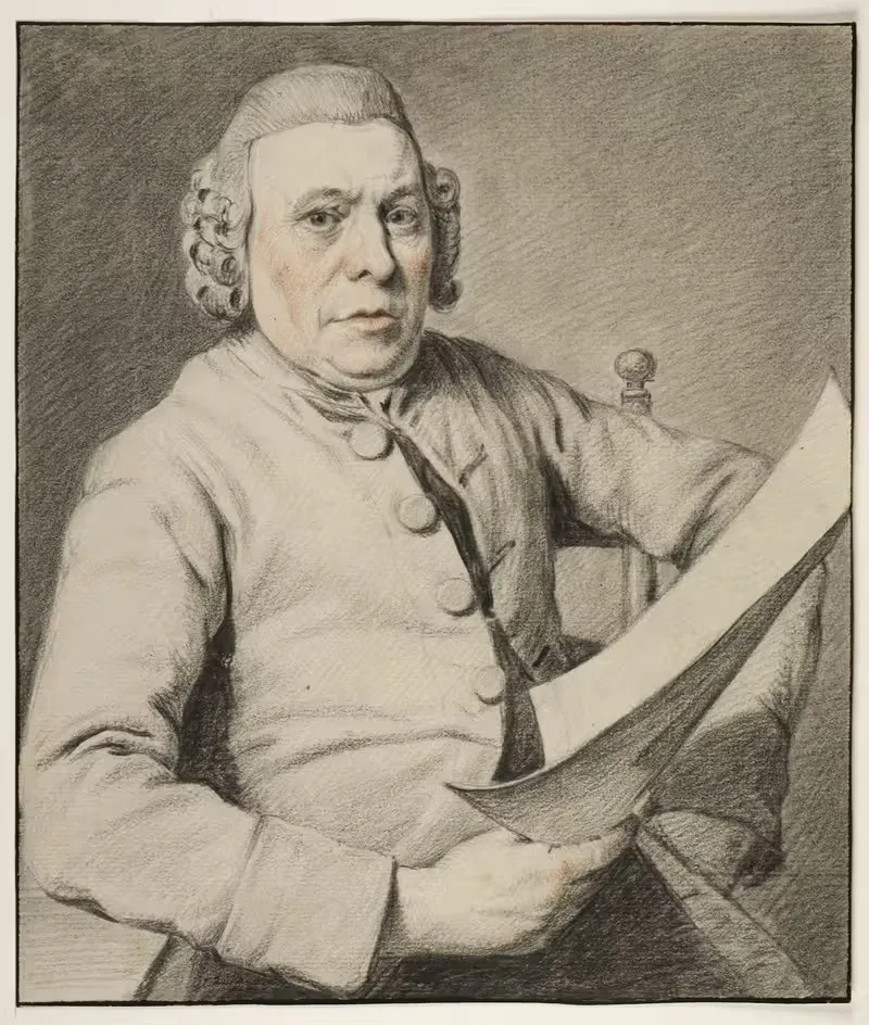 Portret van David Heemskerk, schilder te Haarlem — Wybrand Hendriks