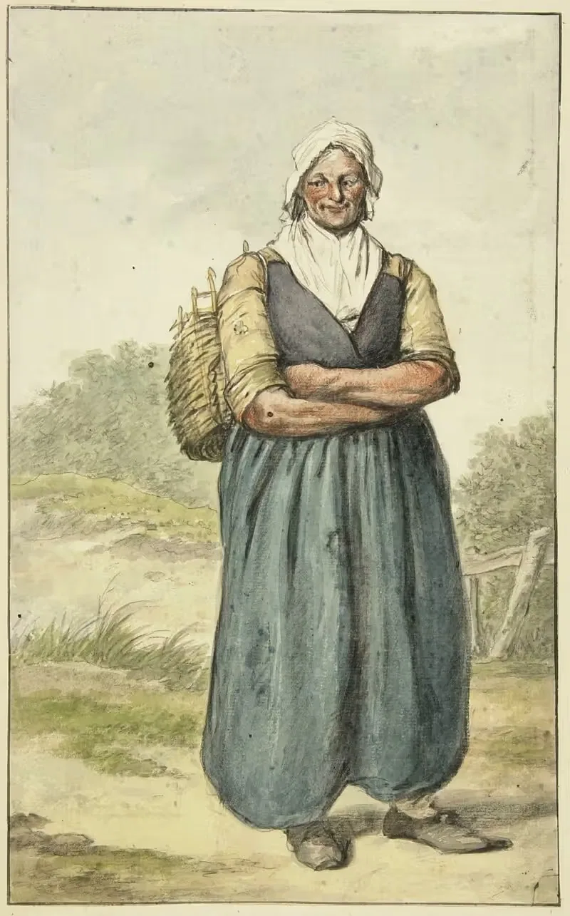 Жена 'Малле Кии' by Уибранд Хендрикс, 1797-1802 — digital art print download