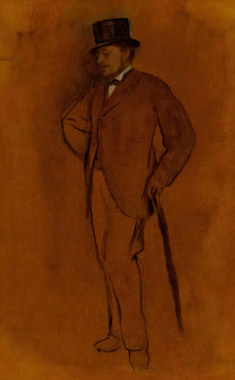 Achille De Gas by Edgar Degas — digital art print download