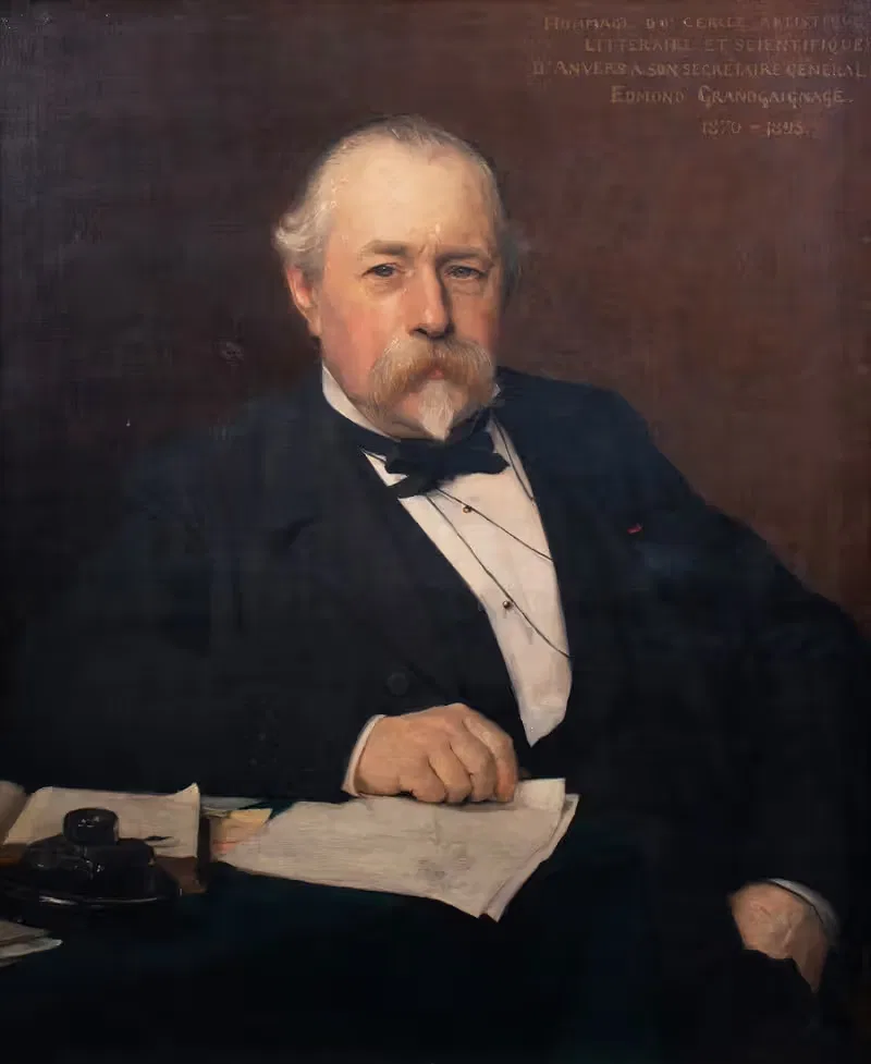 Эдмон Грангеньяж by Эдвард де Янс, 1895 — digital art print download